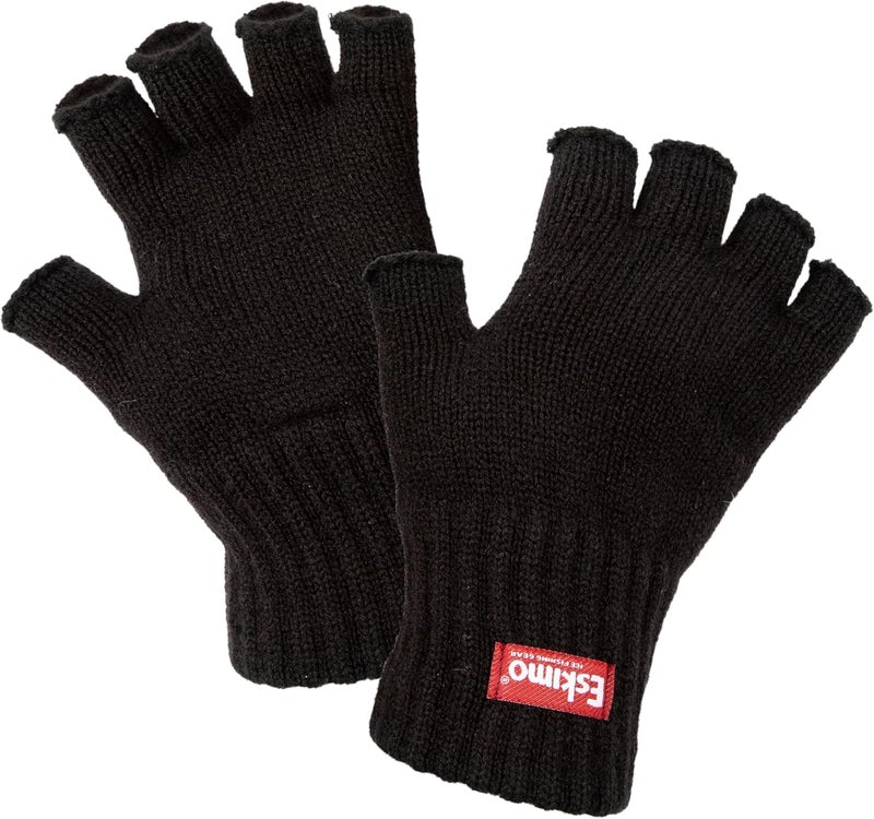 Eskimo Fingerless Wool Glove, Wool-Acrylic Blend, Half-Finger, 44672 - Image 1